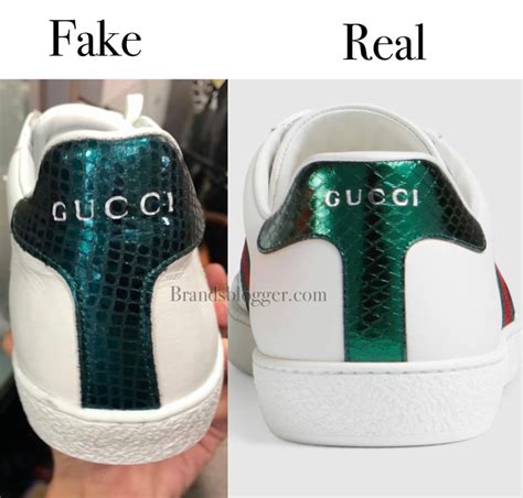 gucci ace real vs fake bee|gucci ace shoes gg.